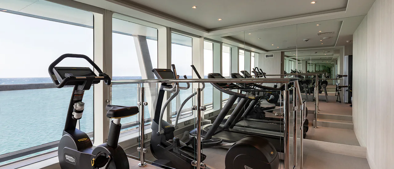 Exercise with sea views