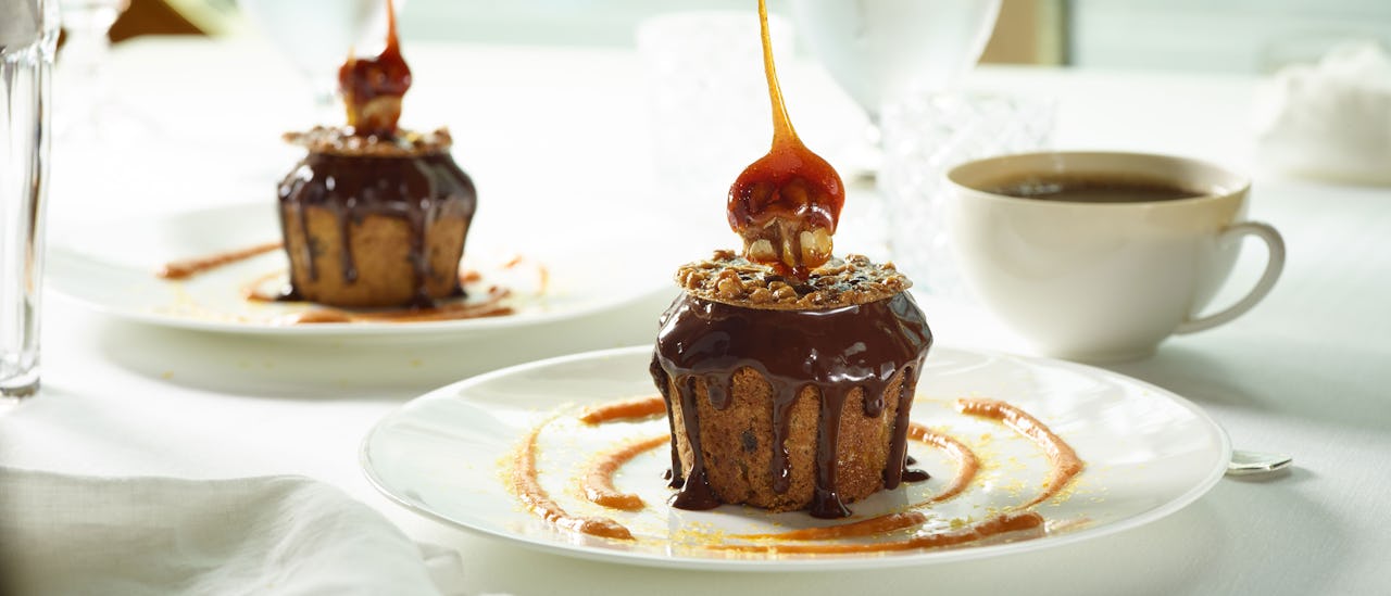 Holland America Lines tasty dessert art