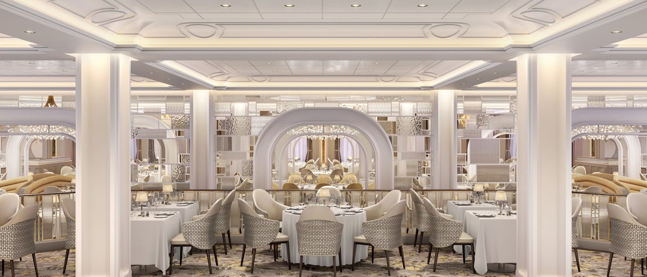 The Grand Dining Room is the main restaurant